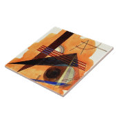 カンディンスキー – 頑固なブラウン タイル (側面)