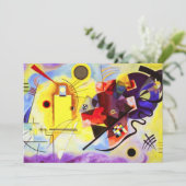 カンディンスキー 黄赤青 インビテーション (スタンド正面)