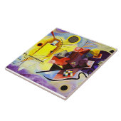 カンディンスキー – 黄 – 赤 – 青 タイル (側面)