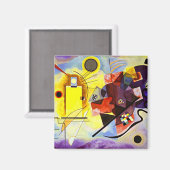 カンディンスキー – 黄 – 赤 – 青 マグネット (正面/裏面)