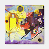 カンディンスキー – 黄 – 赤 – 青 マグネット (正面)