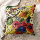 カンディンスキー – 黒いストローク, クッション (ブランケット)