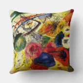 カンディンスキー – 黒いストローク, クッション (裏面)