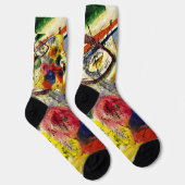 カンディンスキー – 黒いストローク， ソックス (右)