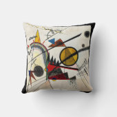 カンディンスキー – 黒い広場 クッション (裏面)