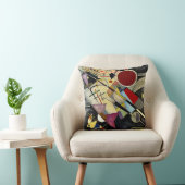 カンディンスキー – 黒伴奏 クッション (椅子)