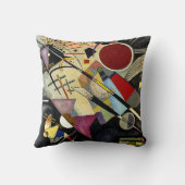 カンディンスキー – 黒伴奏 クッション (裏面)