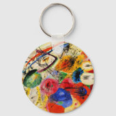 カンディンスキー – 黒線 キーホルダー (裏面)