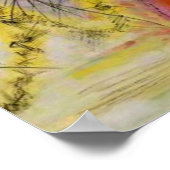 カンディンスキー – 黒線 ポスター (角)