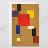 カンディンスキー 13の長方形 アブストラクト ペイント 便箋 (正面/裏面)