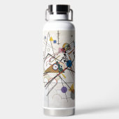 カンディンスキー 1923/構図VIII/PixDezines ウォーターボトル (背面)