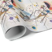 カンディンスキー 1923/構図VIII/PixDezines ラッピングペーパー (ロールコーナー)