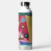 カンディンスキー 1924 重い赤 ウォーターボトル (左面)