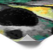 カンディンスキー – 2つの楕円 ポスター (角)