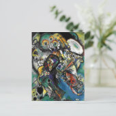 カンディンスキー – 2つの楕円 ポストカード (スタンド正面)