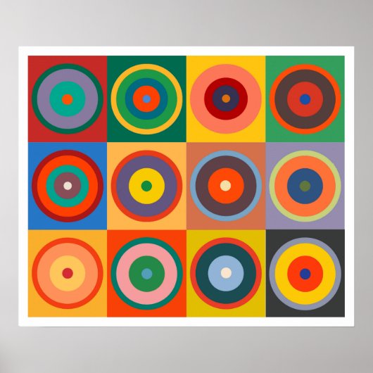 カンディンスキー#24 ポスター (正面)