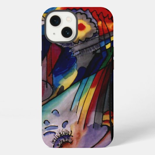 カンディンスキー - 293、有名な絵画 iPhoneケース (裏面)
