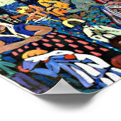 カンディンスキー – Das Bunte Leben (カラフルThe Life) ポスター (角)