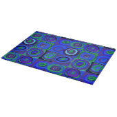 カンディンスキー Farbstudie Blue Quadrate Square Circle カッティングボード (角)