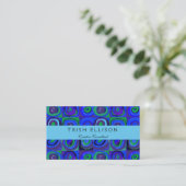 カンディンスキー Farbstudie Blue Quadrate Square Circle 名刺 (スタンド正面)