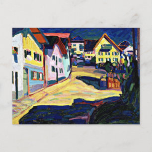 カンディンスキー – Murnau, Burggrabenstrasse 1 ポストカード