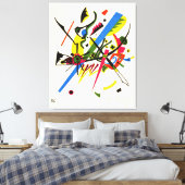 カンディンスキー – SMALL WORLDS I - 1922 - Bauhaus - キャンバスプリント (インサイチュ (寝室))