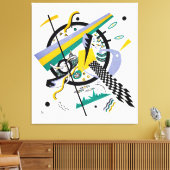 カンディンスキー – SMALL WORLDS IV - 1922 – バウハウス – キャンバスプリント (インサイチュ (リビング))