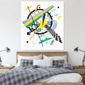 カンディンスキー – SMALL WORLDS IV - 1922 – バウハウス – キャンバスプリント (インサイチュ (寝室))