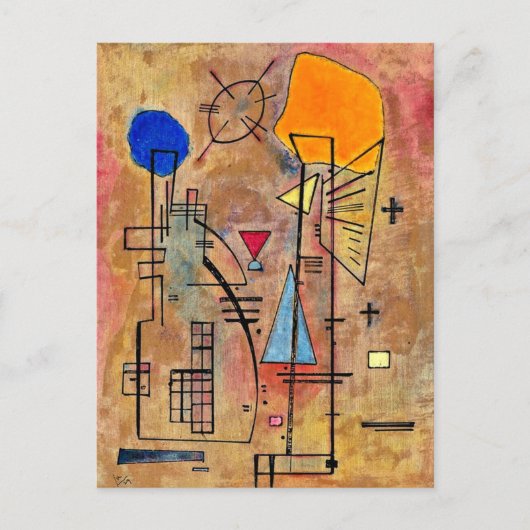 カンディンスキーEins Zwei、 ポストカード (正面)