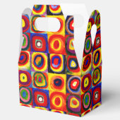 カンディンスキーFarbstudieクアドレイトスクウェア円アート フェイバーボックス (オープン)