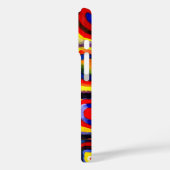 カンディンスキーFarbstudieクアドレイトスクウェア円アート Case-Mate iPhoneケース (裏面 / 左)