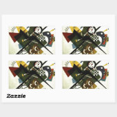 カンディンスキーII 長方形シール (シート)