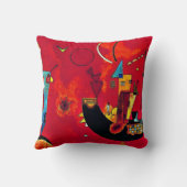 カンディンスキーMit und Gegen クッション (裏面)