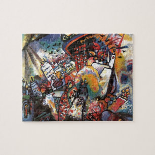 カンディンスキーMoscow Iシティスケープ絵画抽象芸術 ジグソーパズル