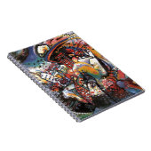 カンディンスキーMoscow Iシティスケープ絵画抽象芸術 ノートブック (右側)