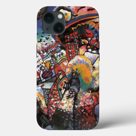カンディンスキーMoscow Iシティスケープ絵画抽象芸術 Case-Mate iPhoneケース (裏面)