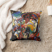 カンディンスキーMoscow I装飾用クッション クッション (ブランケット)