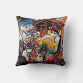 カンディンスキーMoscow I装飾用クッション クッション (裏面)