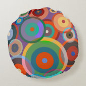 カンディンスキーNo. 4 ラウンドクッション (裏面)