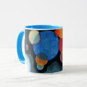 カンディンスキーVertiefte Regung マグカップ (正面左)