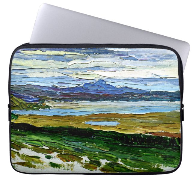 カンディンスク語 – チュニス ラップトップスリーブ (正面)