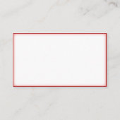 カンディ美しい名刺 名刺 (裏面)