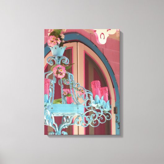 カンデラブラとピンク – マーサのブドウ畑 キャンバスプリント (正面)