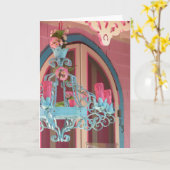 カンデラブラとピンク – Martha's Vineyard Card カード (黄色い花)