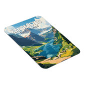 カンデルステグスイストラベルアートヴィンテージ マグネット (右側)