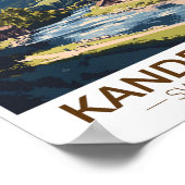 カンデルステグスイスパインターリートラベルアートレトロ ポスター (角)