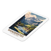 カンデルステグスイスパインターリートラベルアートレトロ マグネット (左側)