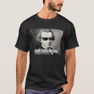 カントおもしろいTouch本哲学笑わされるミームT Tシャツ