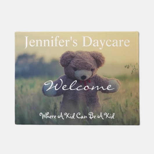 カントパーソナライズされたリーデイケア ドアマット (正面)