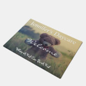 カントパーソナライズされたリーデイケア ドアマット (アングル)